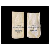 Vintage Federal Reserve Bank Bags
