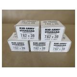 100 rounds 7.62x39 Hollow Point ammo 100 rounds 7.62x39 Hollow Point ammo