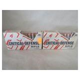 40 rounds 223 ammo Hornady Critical Defense