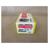357 mag magnum ammo 50 rounds CCI soft point 357 mag magnum ammo 50 rounds CCI soft point