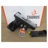 9mm pistol Taurus G2S 2 mags UNFIRED 9mm pistol Taurus G2S 2 mags UNFIRED