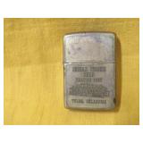 Brass Zippo Tulsa, OK Indian Smoke Shop Vintage