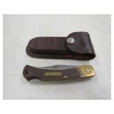 Old Timer Knife with Sheath Schrade USA