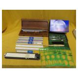 Drafting Tools Lot Supplies Template Lettering