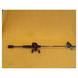 NEW Black Max Combo Fishing Rod Reel 6'6'