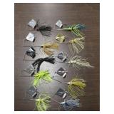 Fishing Lure Lot 10 Buzz Bait Lures PAT# 4201008