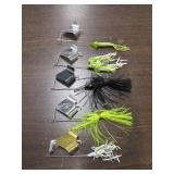 Fishing Lure Lot 5 Lunker Buzz Bait Lures