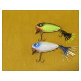 Fishing Lure Lot 2 Wood Strike King Spence Scout