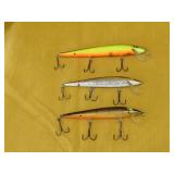Fishing Lure Lot 3 Smithwick Rogue Stick Bait