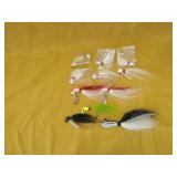 Fishing Lure Lot 11 Bucktail Striper Jigs