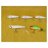 Fishing Lure Lot 5 Poppers