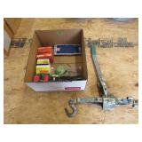 Box Lot Maasdam Pow'r Pull Come Along & Car Parts