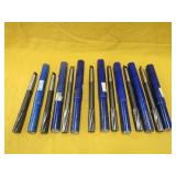 7 NEW Glenbard Morse Taper Spiral Reamers 1.008