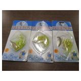 Fishing Lure Lot 3 NOS Blue Fox Spinnerbait Lures