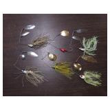 Fishing Lure Lot 6 Hildebrandt Spinnerbait Lures