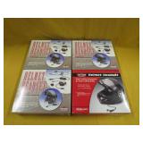 4 New Show Chrome Motorcycle Helmet Headset