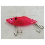 Pink 5' Rat-L-Trap Crankbait Fishing Lure