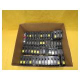 55 NEW Electrical Breakers Mostly Square D GE