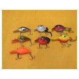 Pre Rapala Fishing Lures Lot Wiggle Wart Lil Tubby