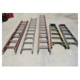 5 Ladders Extension Folding Fiberglass Aluminum