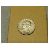 1964 US Quarter 90% Silver