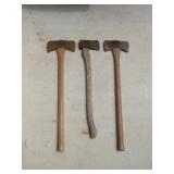 Lot of 3 Axes