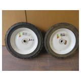 2 NEW 7' hand truck dolley steel wheels