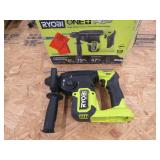 RYOBI 18V CORDLESS  ROTARY HAMMER DRILL LIKE NEW