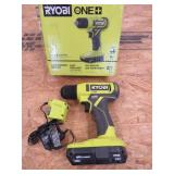 RYOBI 18V CORDLESS  PCL201 DRILL KIT LIKE NEW