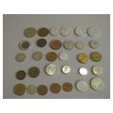 Foreign Coin Currency lot