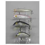 4 Rebel Vintage Fishing Lures