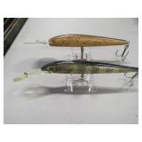 2 Large Trout Fishing Lures Crankbait