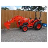 2022 KUBOTA L3301 TRACTOR w/ LOADER 4X4 DIESEL