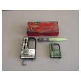 Vintage fishint tackle equipment scale lot