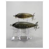 2 Vintage Creek Chub Minnow Lures 1 Wood