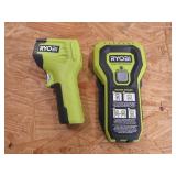 Ryobi infrared thermometer and stud finder