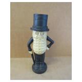 Mr Peanut Planters cast iron coin bank