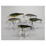 5 Rapala Deep Runner Fishing Lures