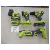 RYOBI 18V CORDLESS MULTI TOOL DRILL FLASHLIGHT