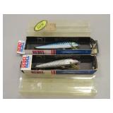 2 NOS Rebel Vintage Fishing Lures