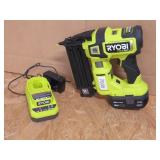 Ryobi 18ga Brad Nailer P322 Battery & Charger
