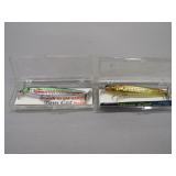 2 Vintage Garcia Tom Cat Plug Fishing Lures