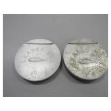 2 Vintage Leader Box Boxes and Contents