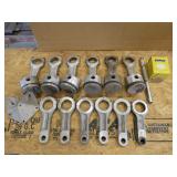 Car parts SBC motor mounts piston rods Howard