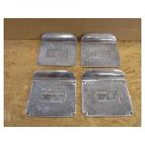4 NOS Vitnage Chrysler running board aluminum step