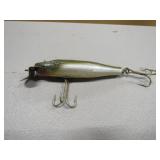 Wood CCB Co Creek Chub Pike Vintage Fishing Lure