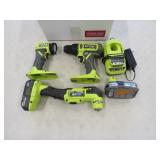 RYOBI 18V CORDLESS MULTI TOOL DRILL FLASHLIGHT