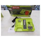NEW RYOBI 18V CORDLESS 18V 40V BATTERY CHARGER