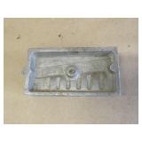 Stillwater bank fishing sinker mold