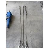 4 New Large Turn Buckle Cables
